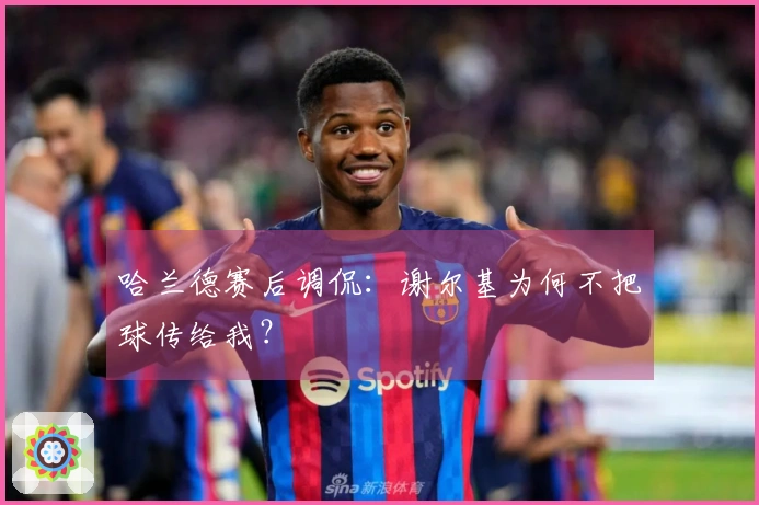 哈兰德赛后调侃：谢尔基为何不把球传给我？